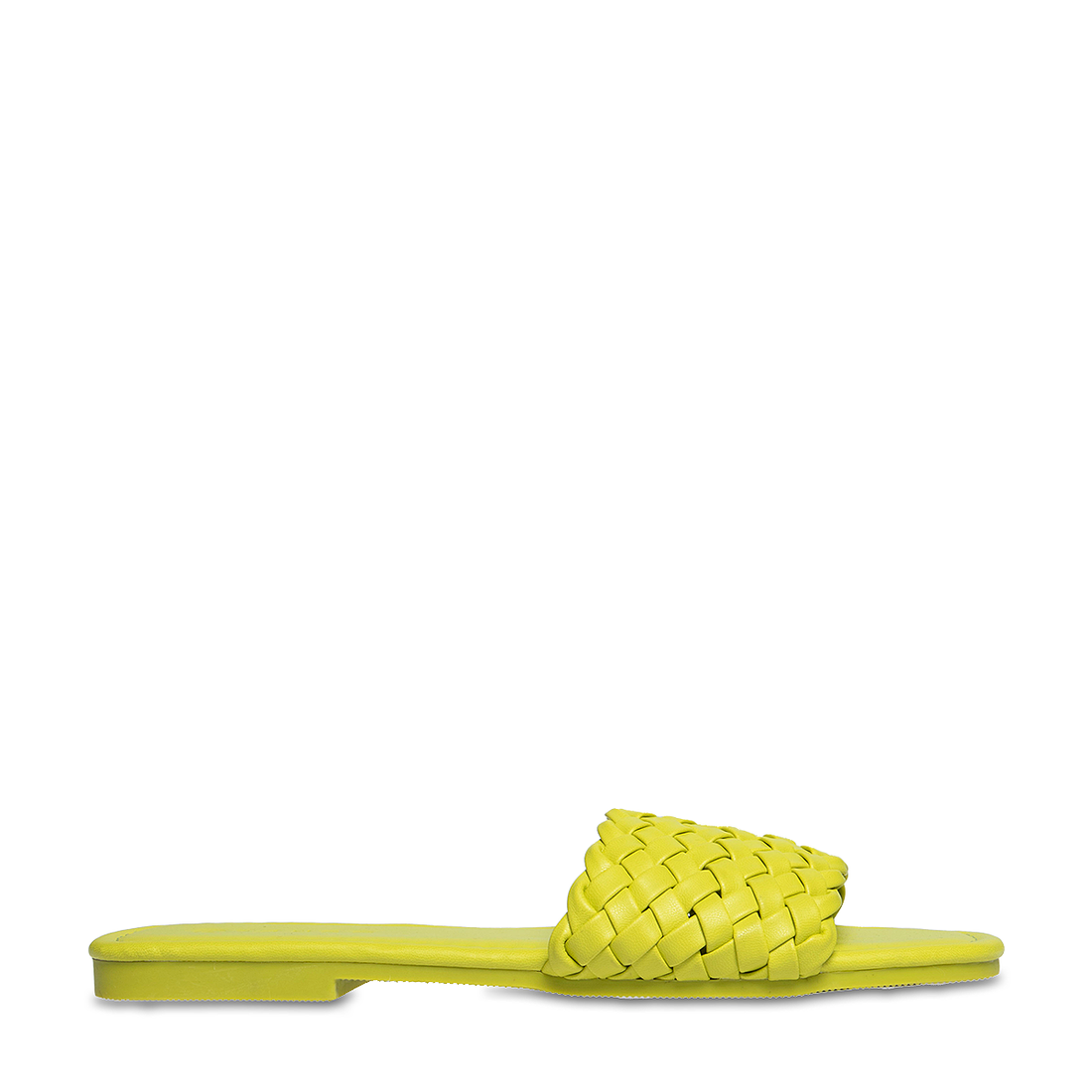 Weave mule sandal chartreuse-CHARTREUSE-5