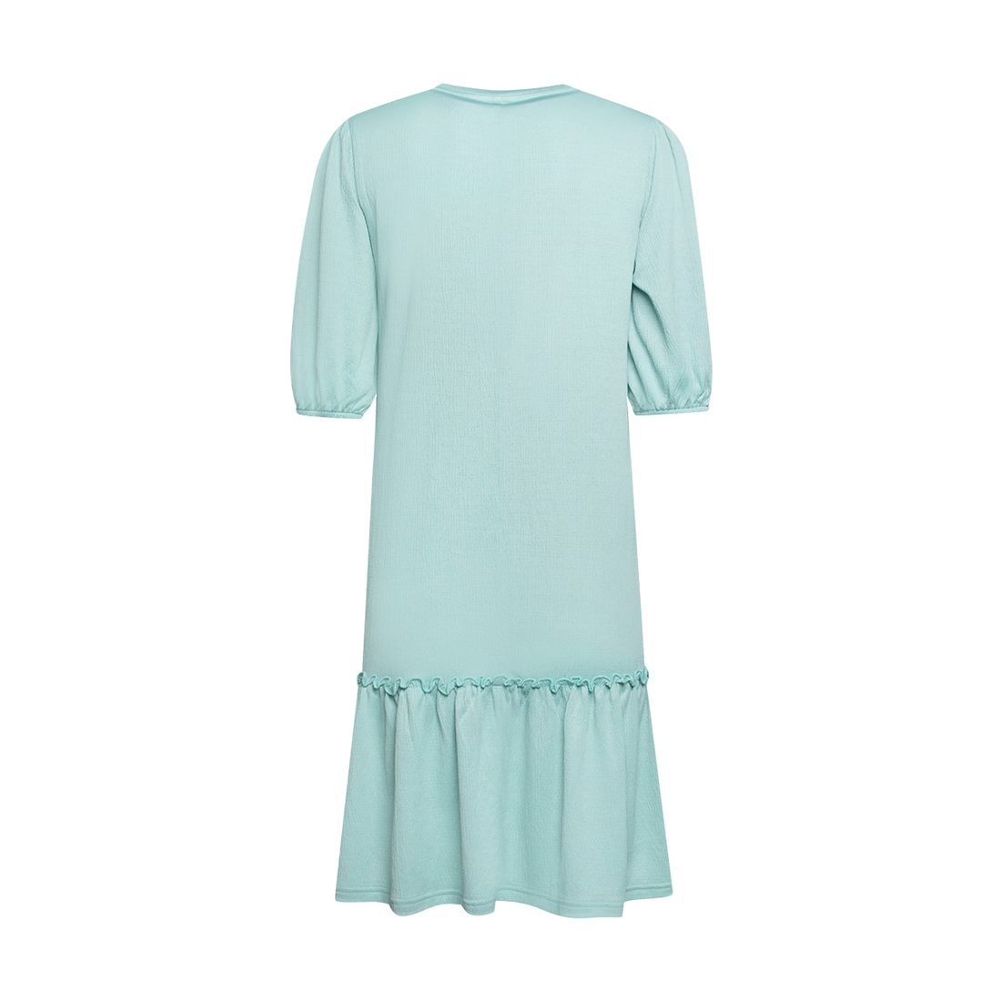 SAGE DOSIS KNIT  DROPPED HEM FASHION DRESS-SAGE-M