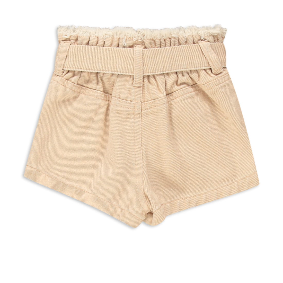 Embroidered pocket styled denim short stone-STONE-6-12 MTHS