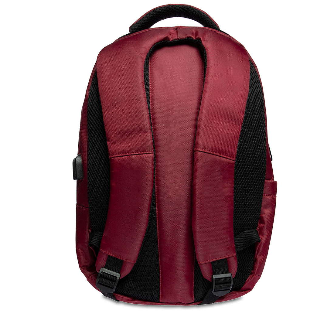 LAPTOP BAG WITH USB PORT RED-RED-ONE SIZE