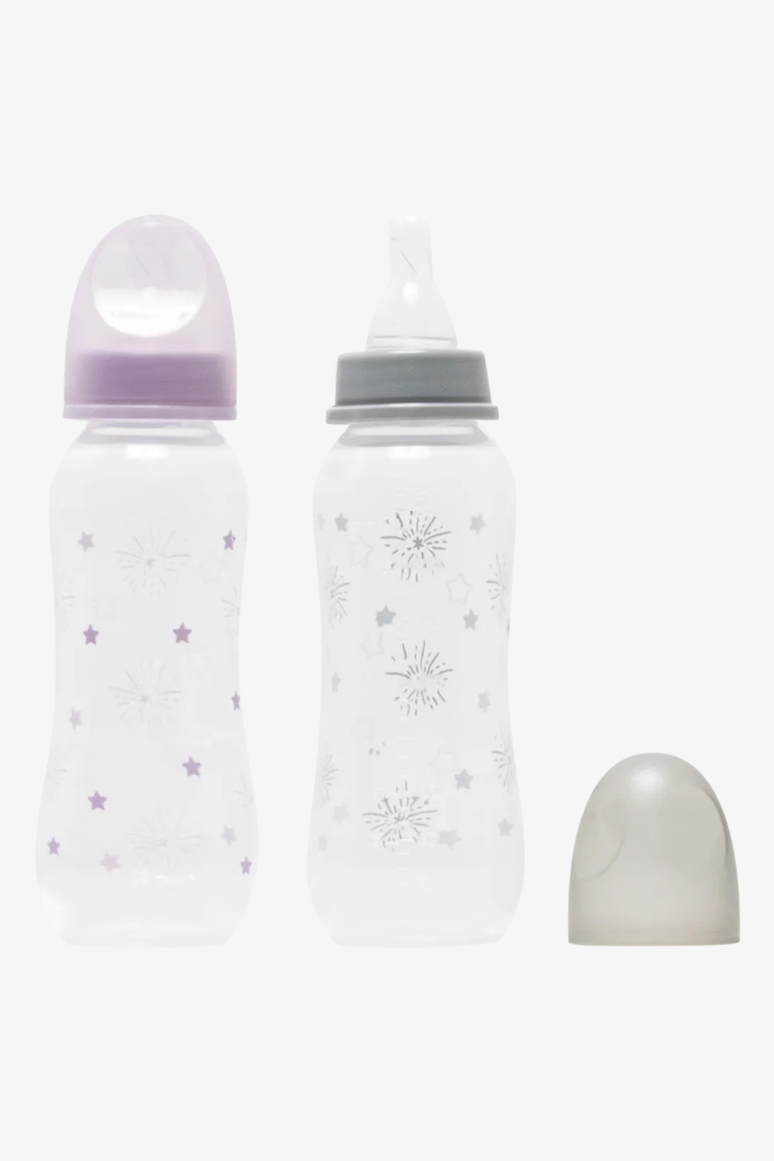 ABC 2pack sparkle 250ml bottle lilac and grey-ASSORTED-250 ML