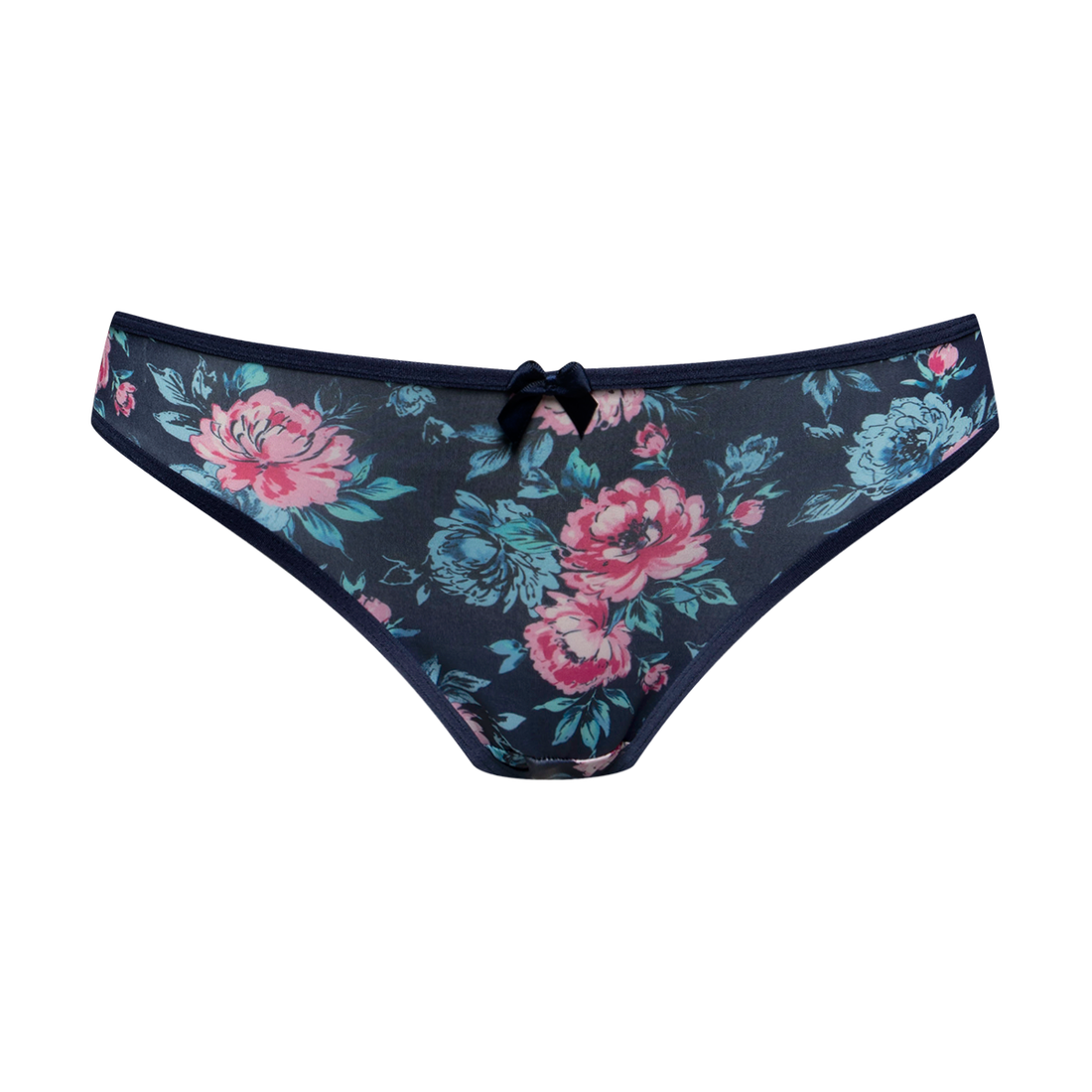 3PACK BIKINI CORAL FLORAL CHARCOAL  BLUE-ASSORTED-M