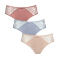 3 PACK BOYLEG LACE ICE BLUE TAN SKIN-LIGHT BLUE-M