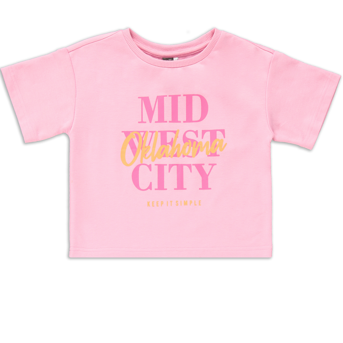 Boxy track top slogan pink-MID PINK-2-3 YRS