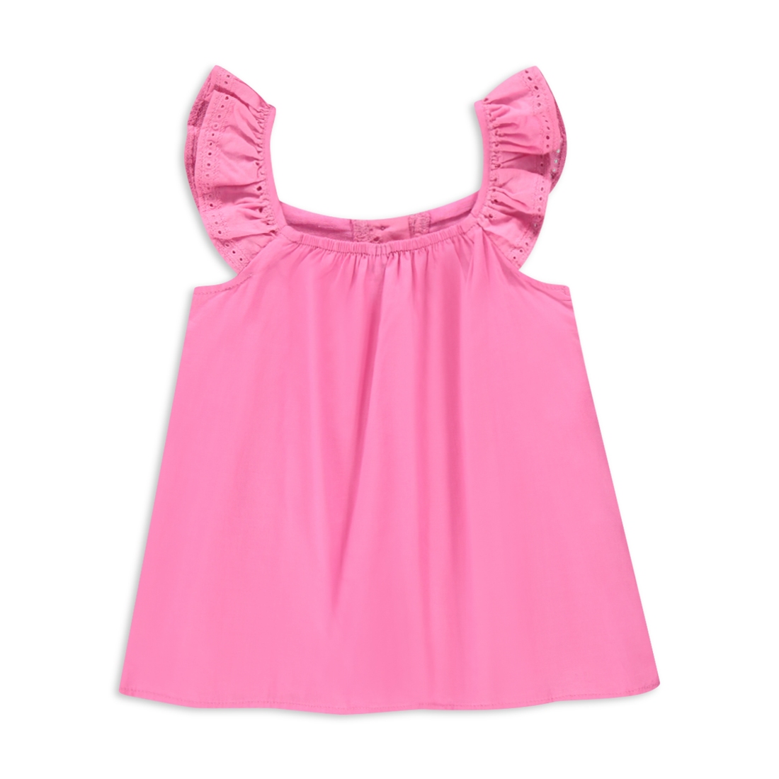 Vest in anglaise pink-MID PINK-2-3 YRS