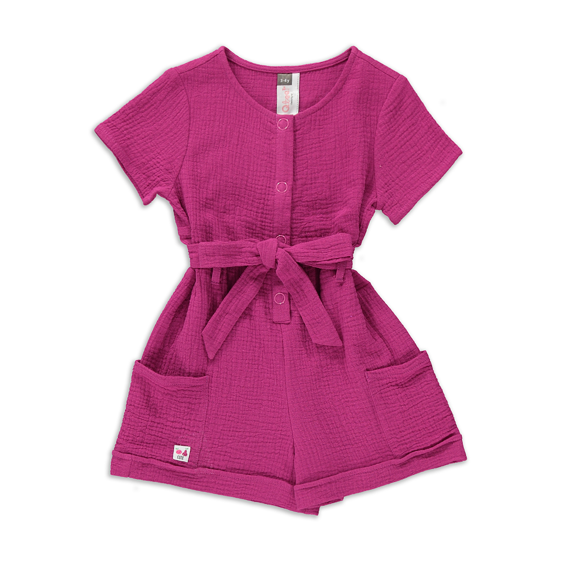 Jumpsuit Magenta-MAGENTA-3-4 YRS