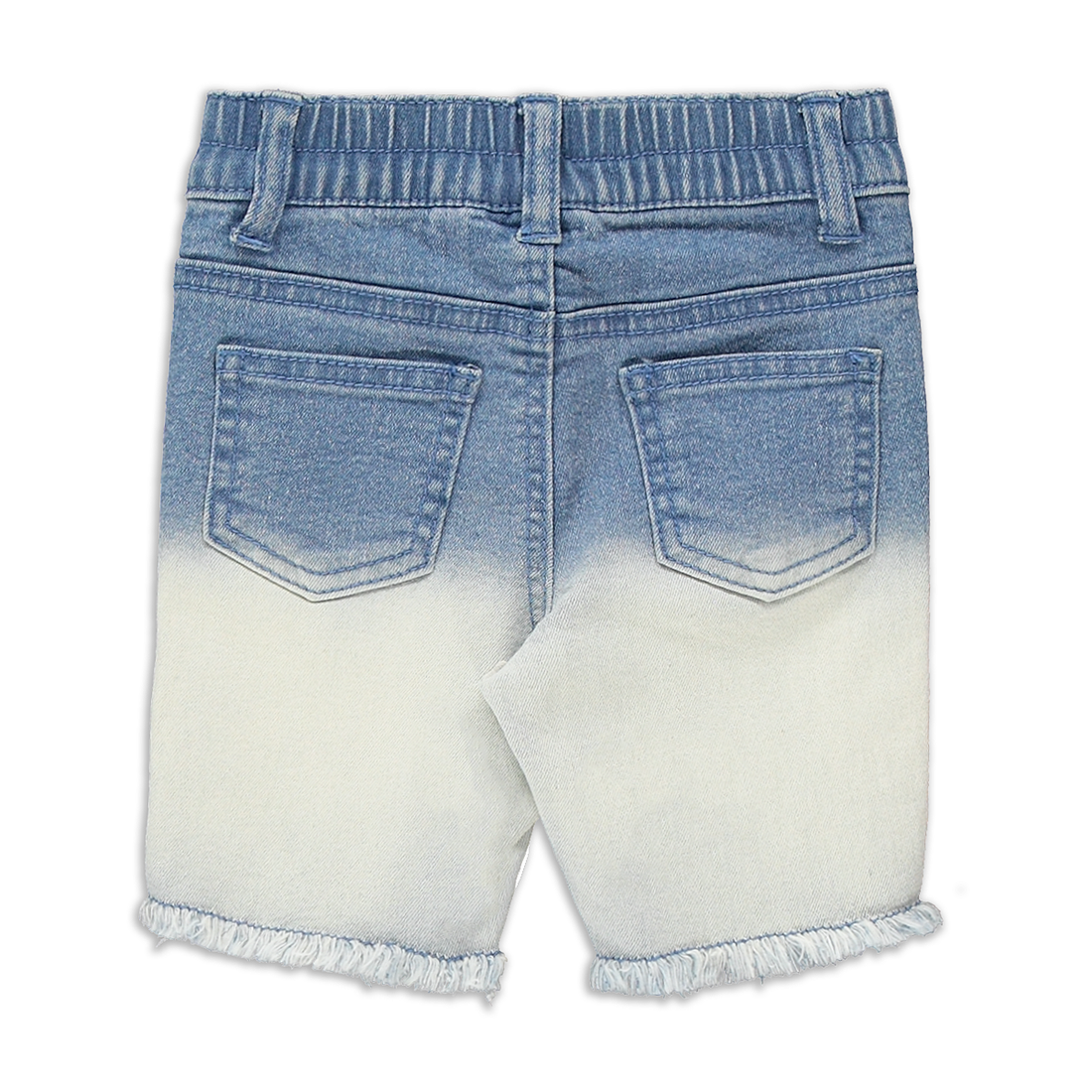 BARBIE BERMUDA TIE DYE SHORTS BLUE-MID BLUE-3-4 YRS