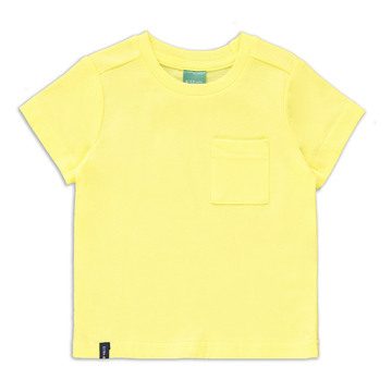 Basic short sleeve t-shirt yellow-YELLOW-12-18 MTHS