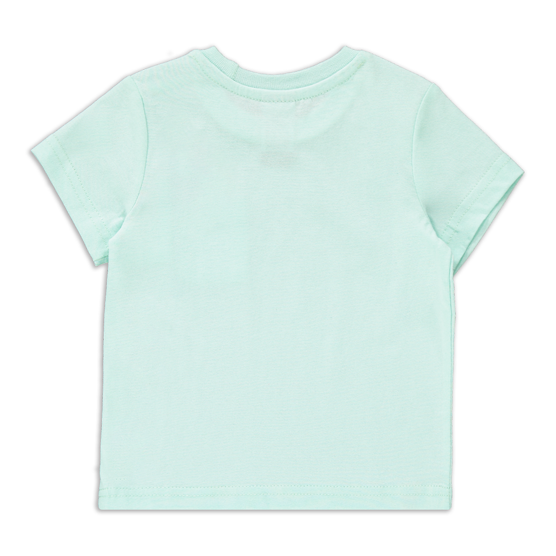 Basic short sleeve t-shirt aqua-AQUA-12-18 MTHS