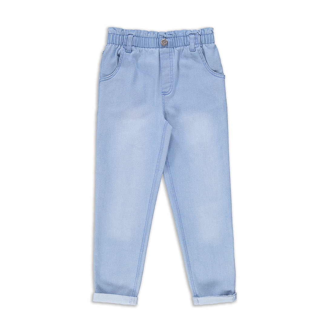 Mini mom denim light wash-LIGHT BLUE-3-4 YRS