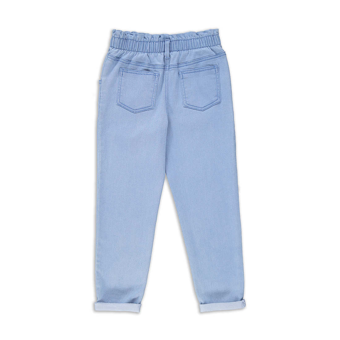 Mini mom denim light wash-LIGHT BLUE-3-4 YRS