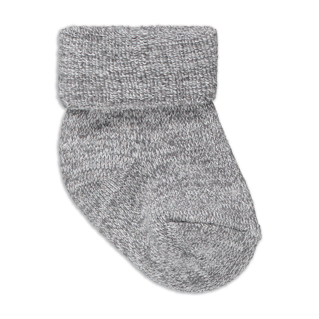 2PK NB SOCKS GREYS-NEW BORN-GREY-NEW BORN