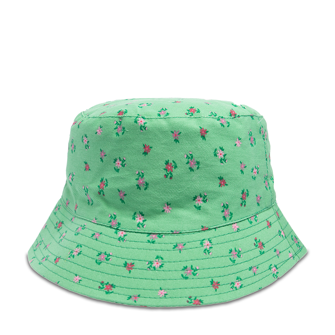 PG Bucket 2pc ditsy floral sharp green-GREEN-52 CM