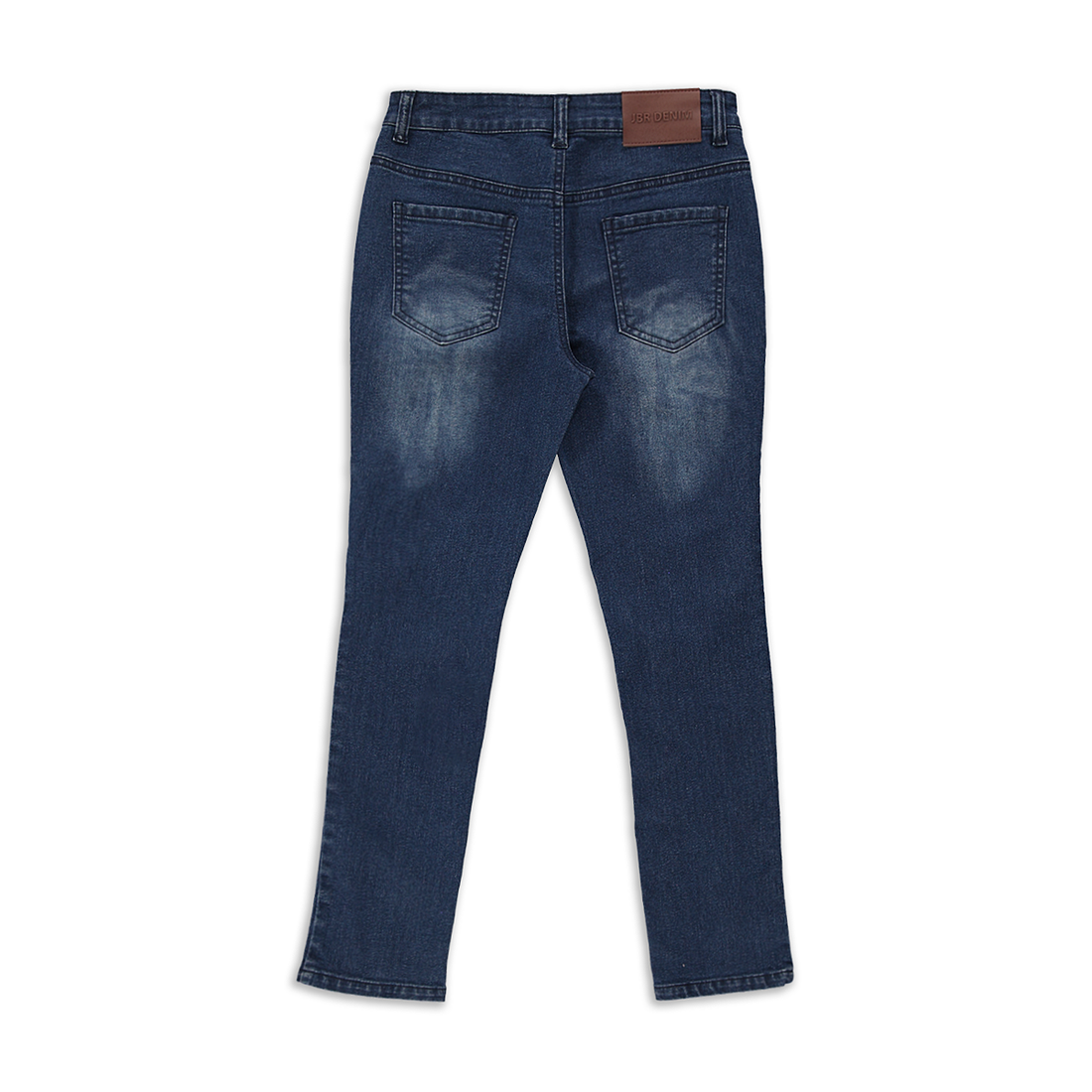 Ripped skinny trouser styled denim bright blue-BRIGHT BLUE-9-10 YRS