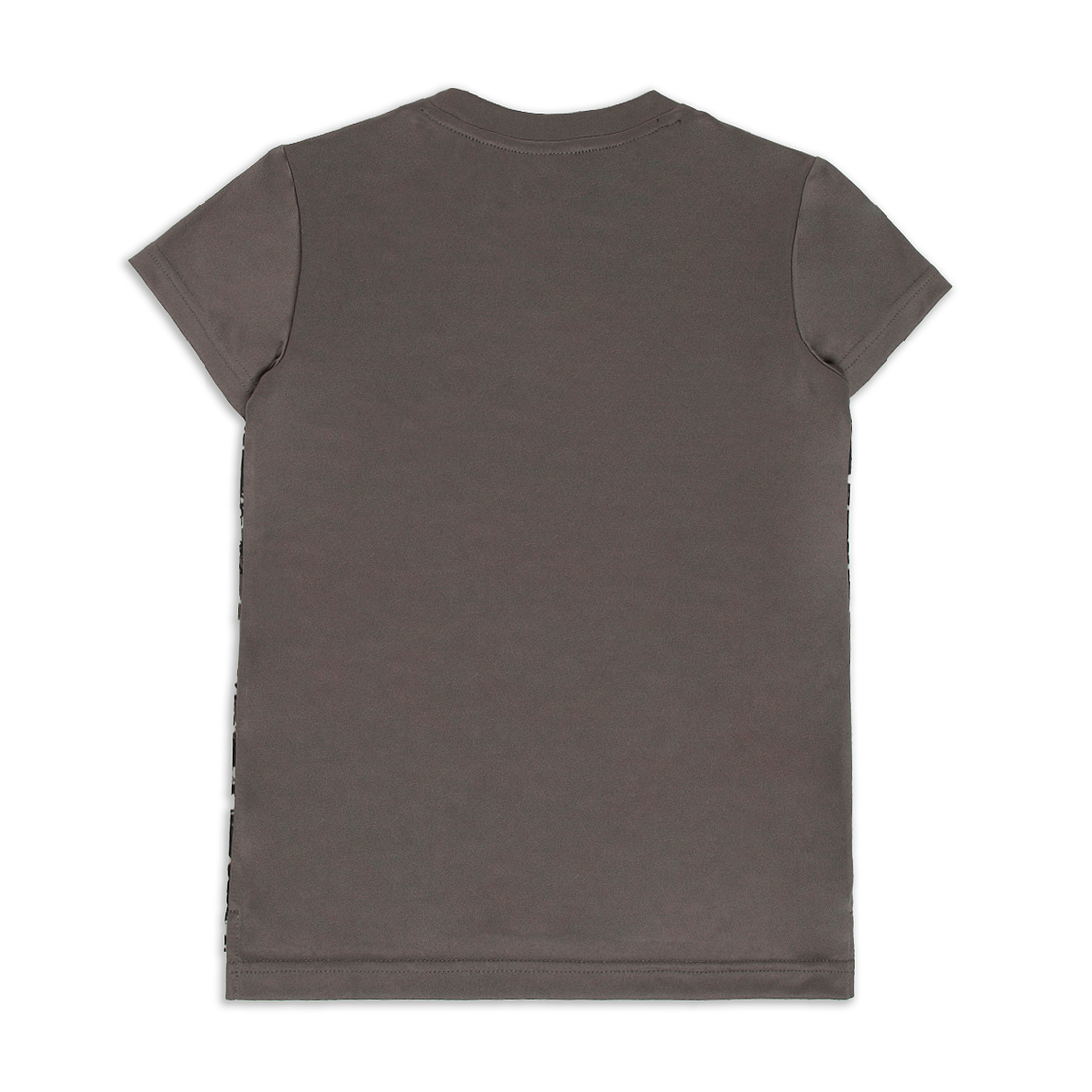 Performance printed t-shirt charcoal-CHARCOAL-7-8 YRS