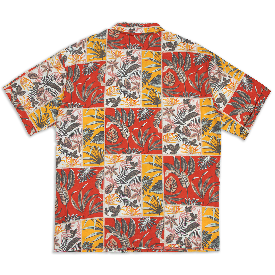 Collar resort tropical shirt red-ASSORTED-7-8 YRS