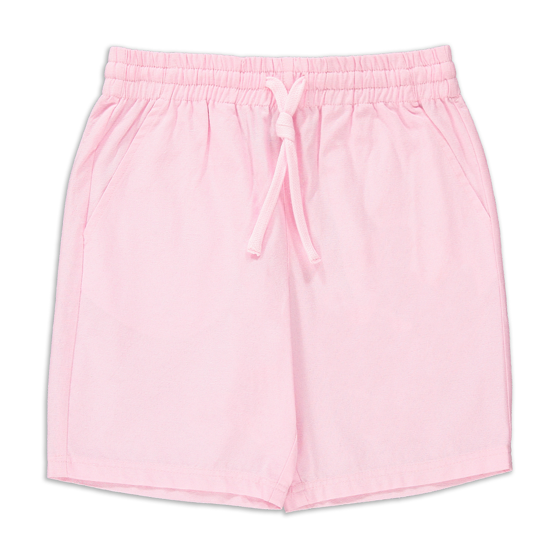 Woven basic short pink-LIGHT PINK-12-13 YRS