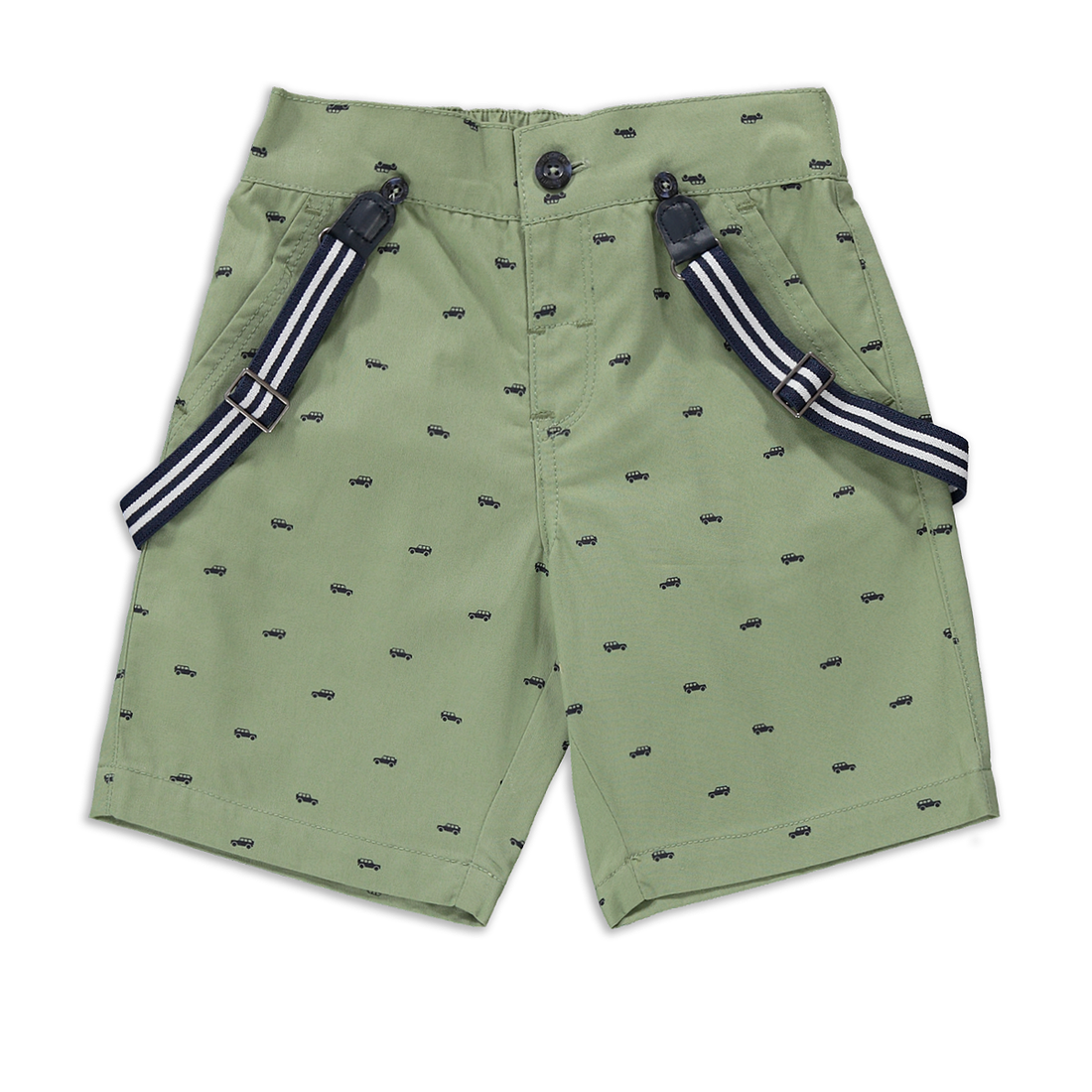 Braces styled chino shorts fatigue-FATIGUE-2-3 YRS