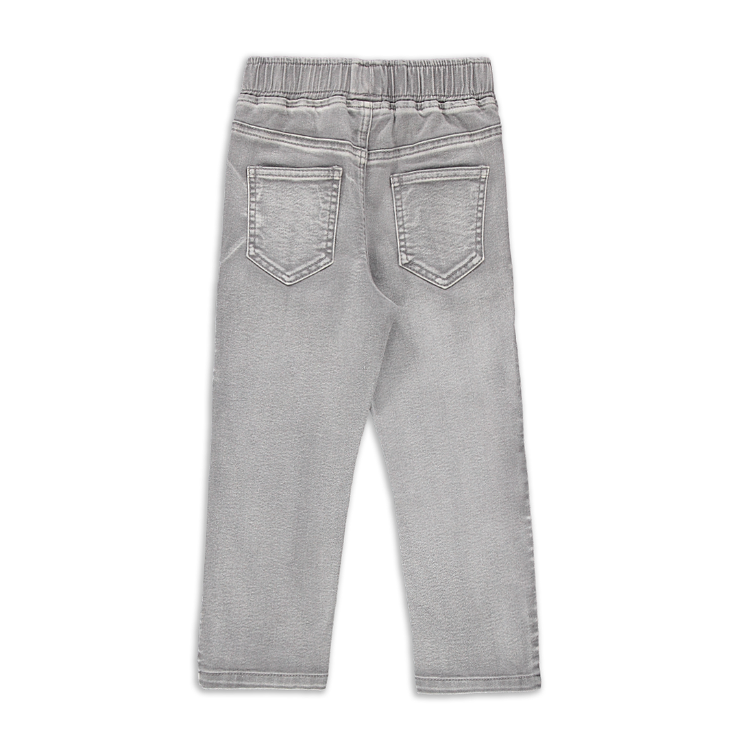 Baggy leg styled denim mid grey-MID GREY-2-3 YRS