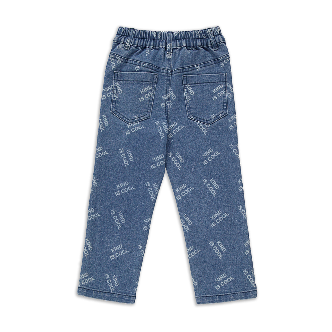 Styled denim kind is cool aop mid blue-MID BLUE-2-3 YRS