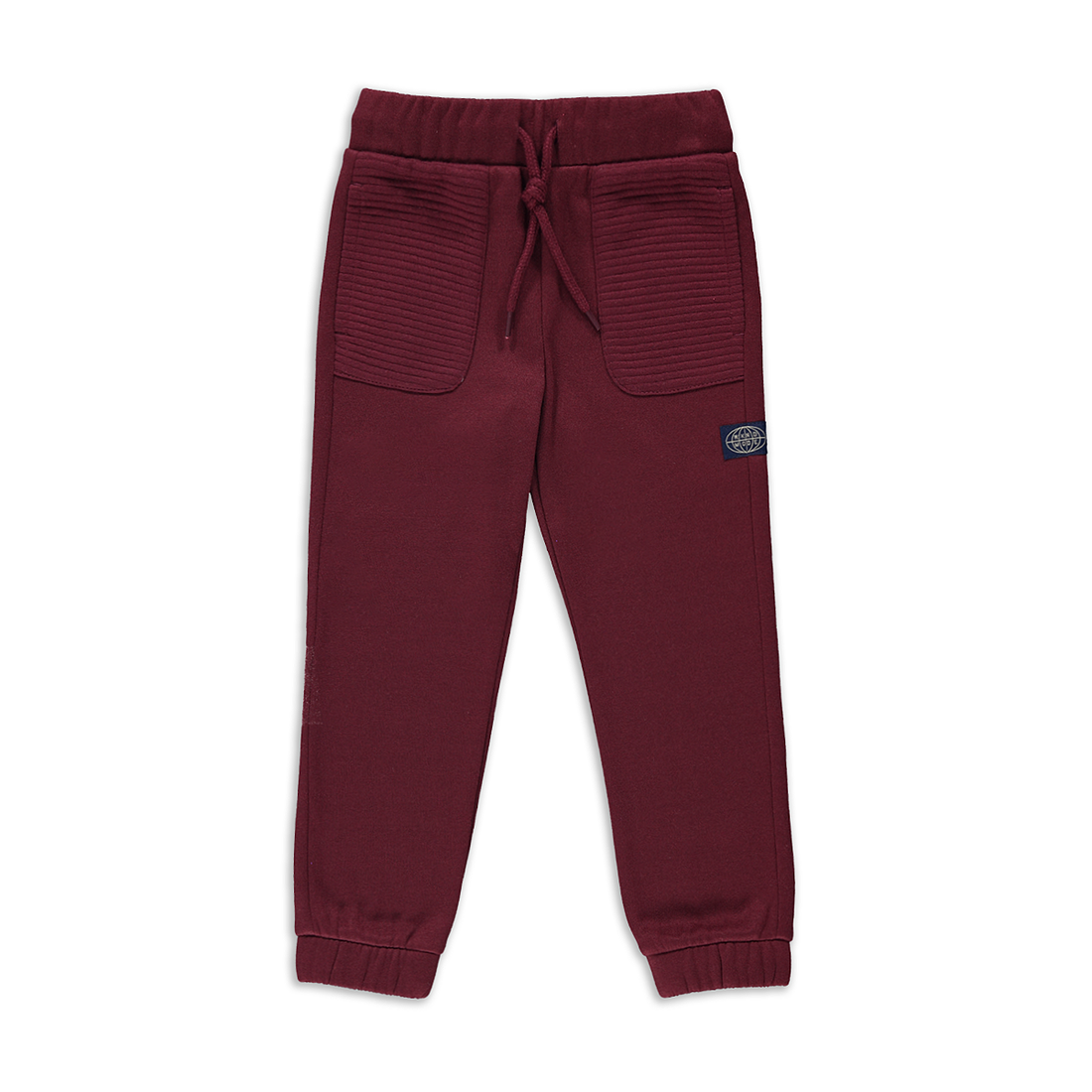 Cargo style trackpants wine-WINE-2-3 YRS