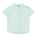 Mandarin collar shirt mint-MINT-2-3 YRS