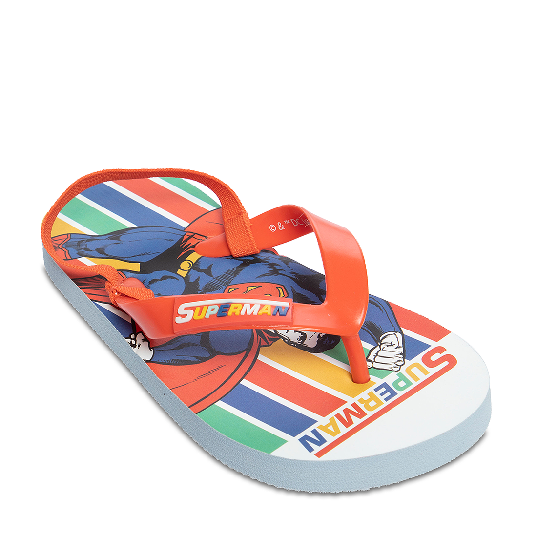 Superman flip flop red-RED-8