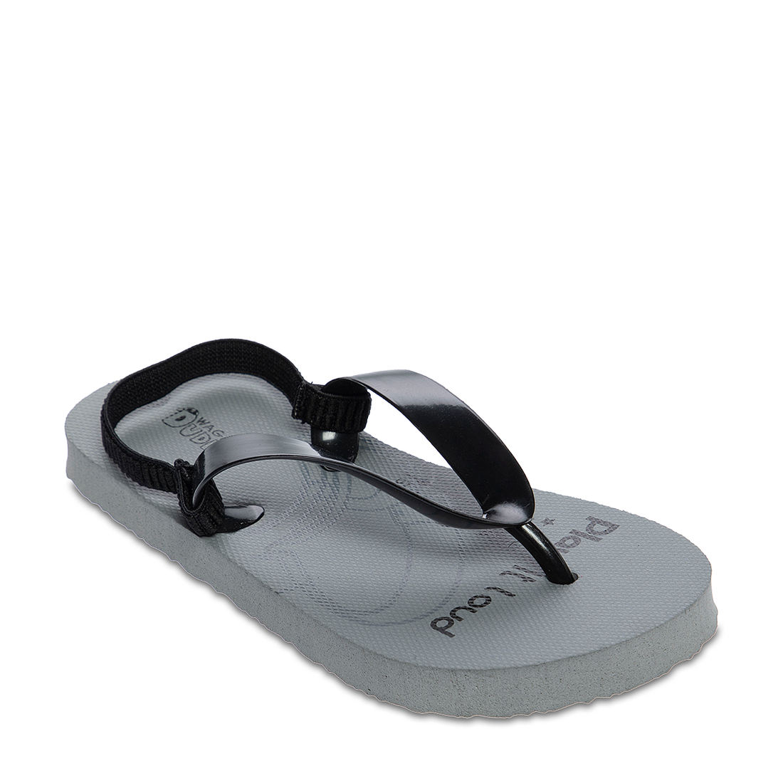 Music flip flop black-BLACK-5