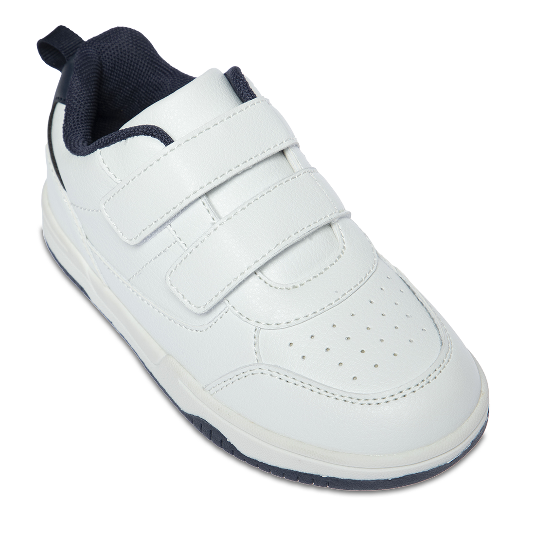 DOUBLE VELCRO SNEAKER WHITE-WHITE-8