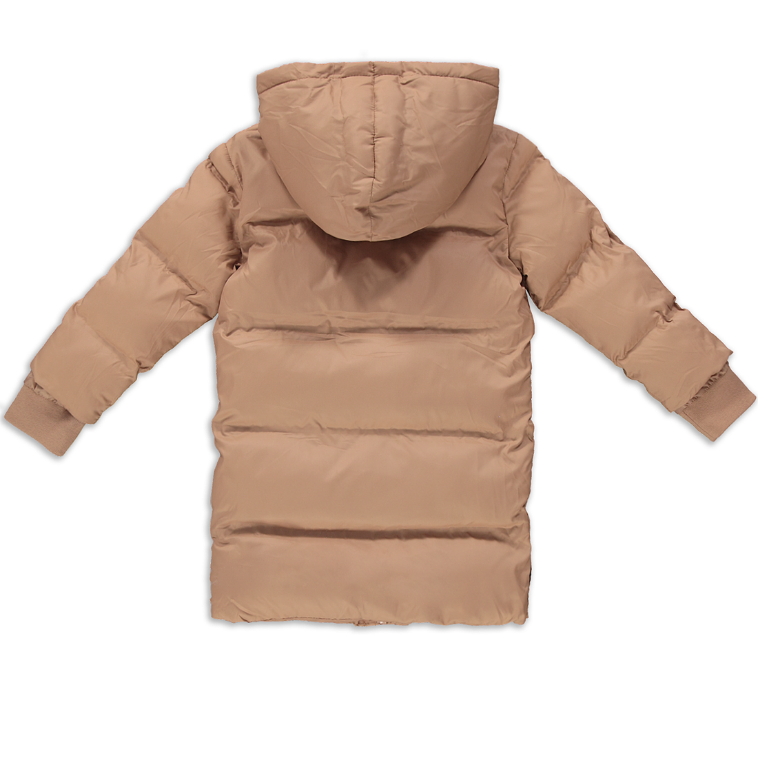 SPORTY PUFFER PARKA MOCHA-MOCHA-3-4 YRS