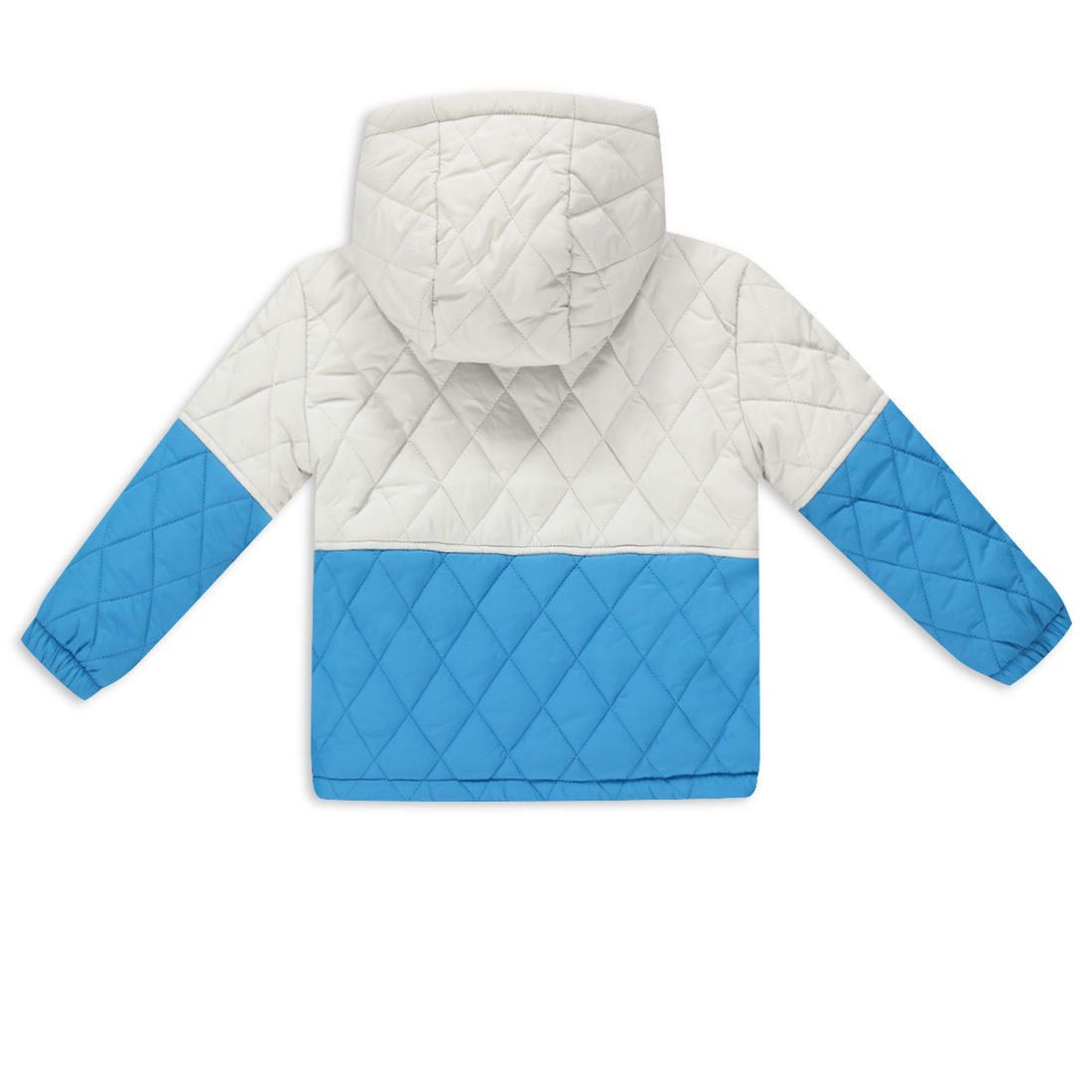 HOODED COAGULA JACKET BLUE AND WHITE-BRIGHT BLUE-2-3 YRS