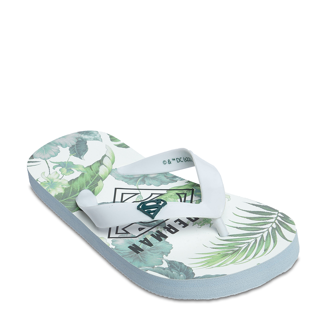 Superman flip flop white-WHITE-11