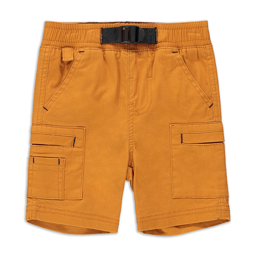 Cargo short ochre-BURNT ORANGE-6-12 MTHS