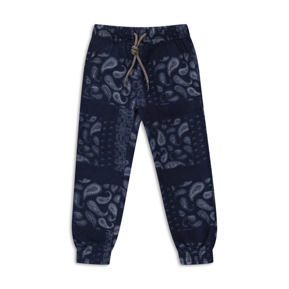 2 PACK PAISLEY PRINT TRACKPANTS AOP AND OCHRE-OCHRE-2-3 YRS