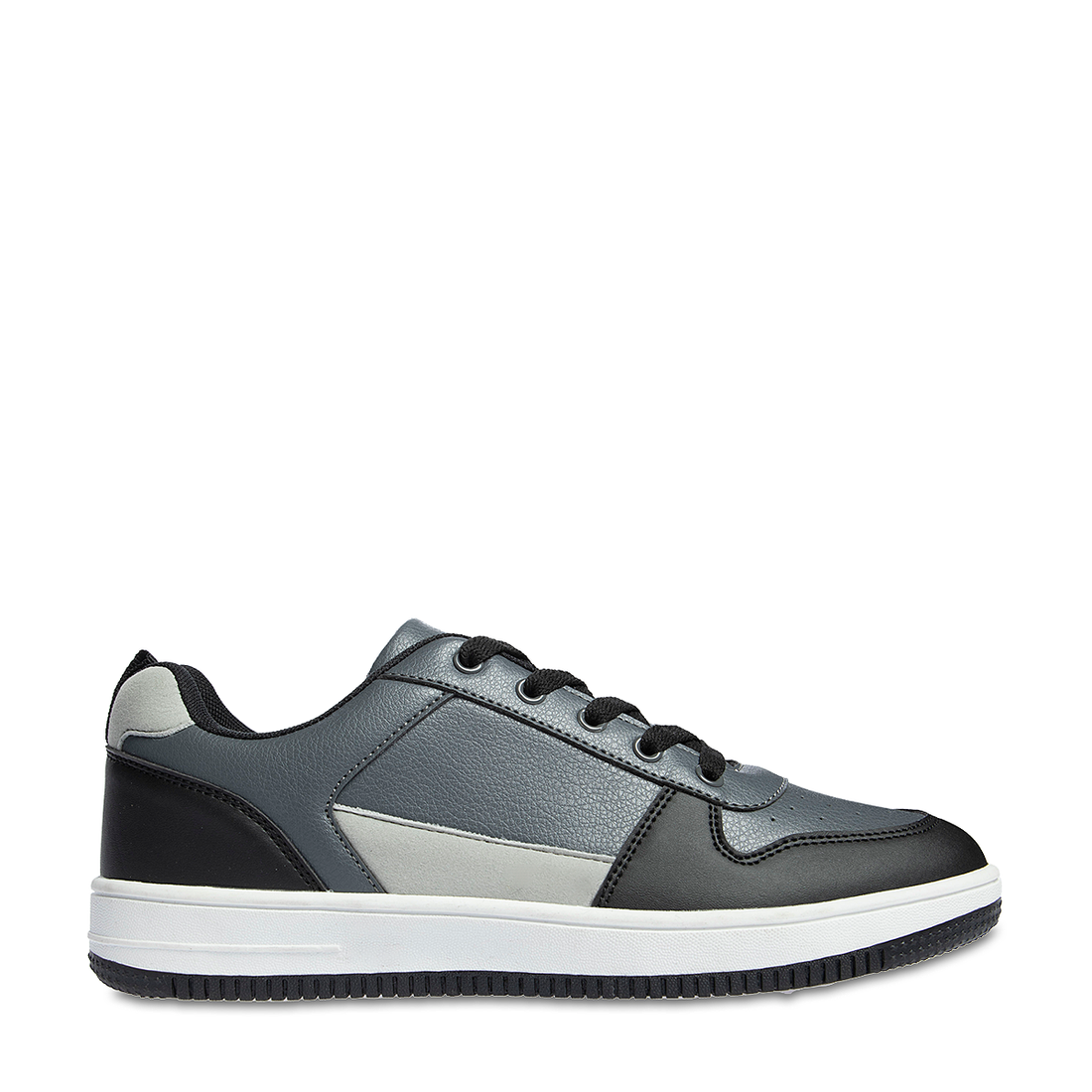 Colour block sneaker charcoal-CHARCOAL-1