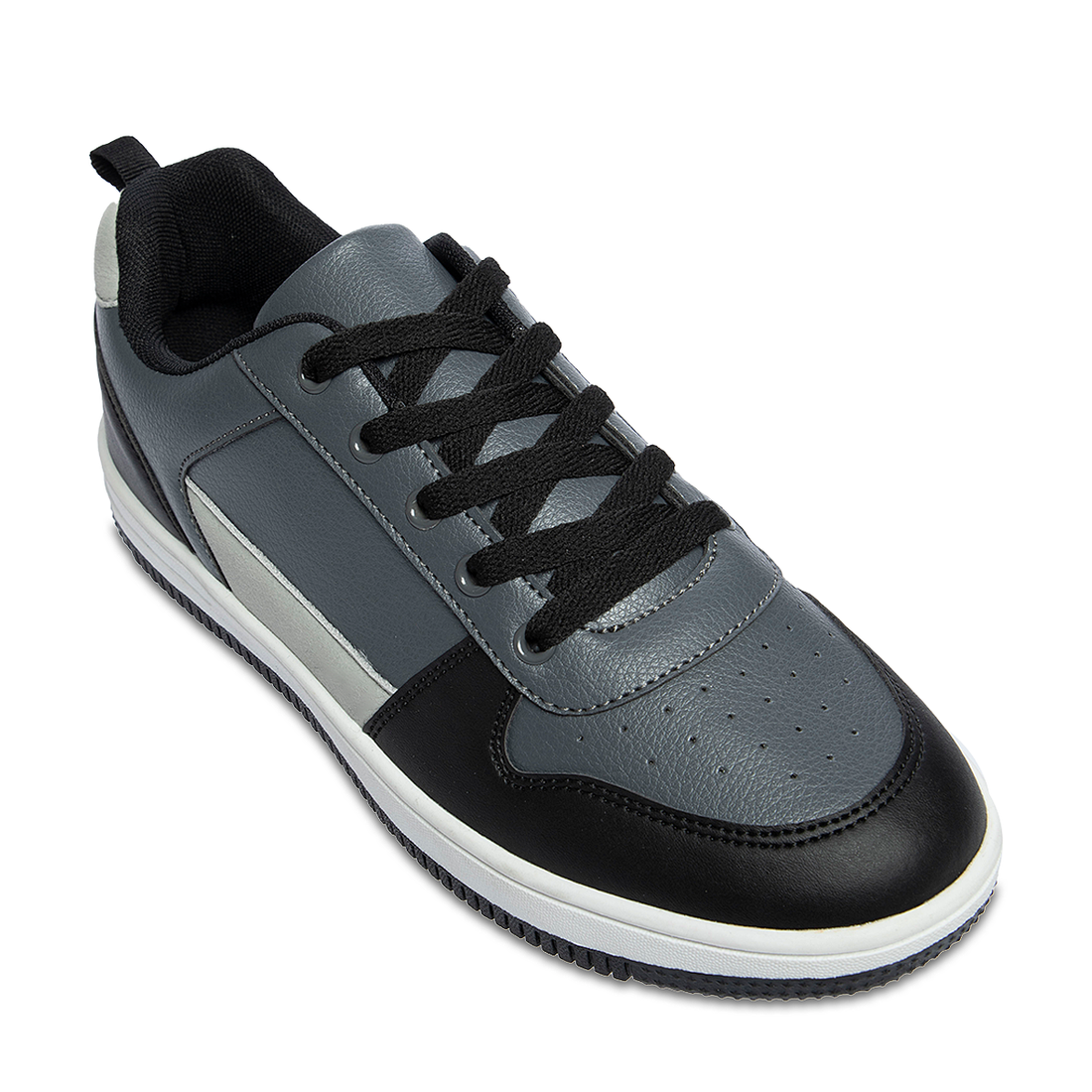 Colour block sneaker charcoal-CHARCOAL-1