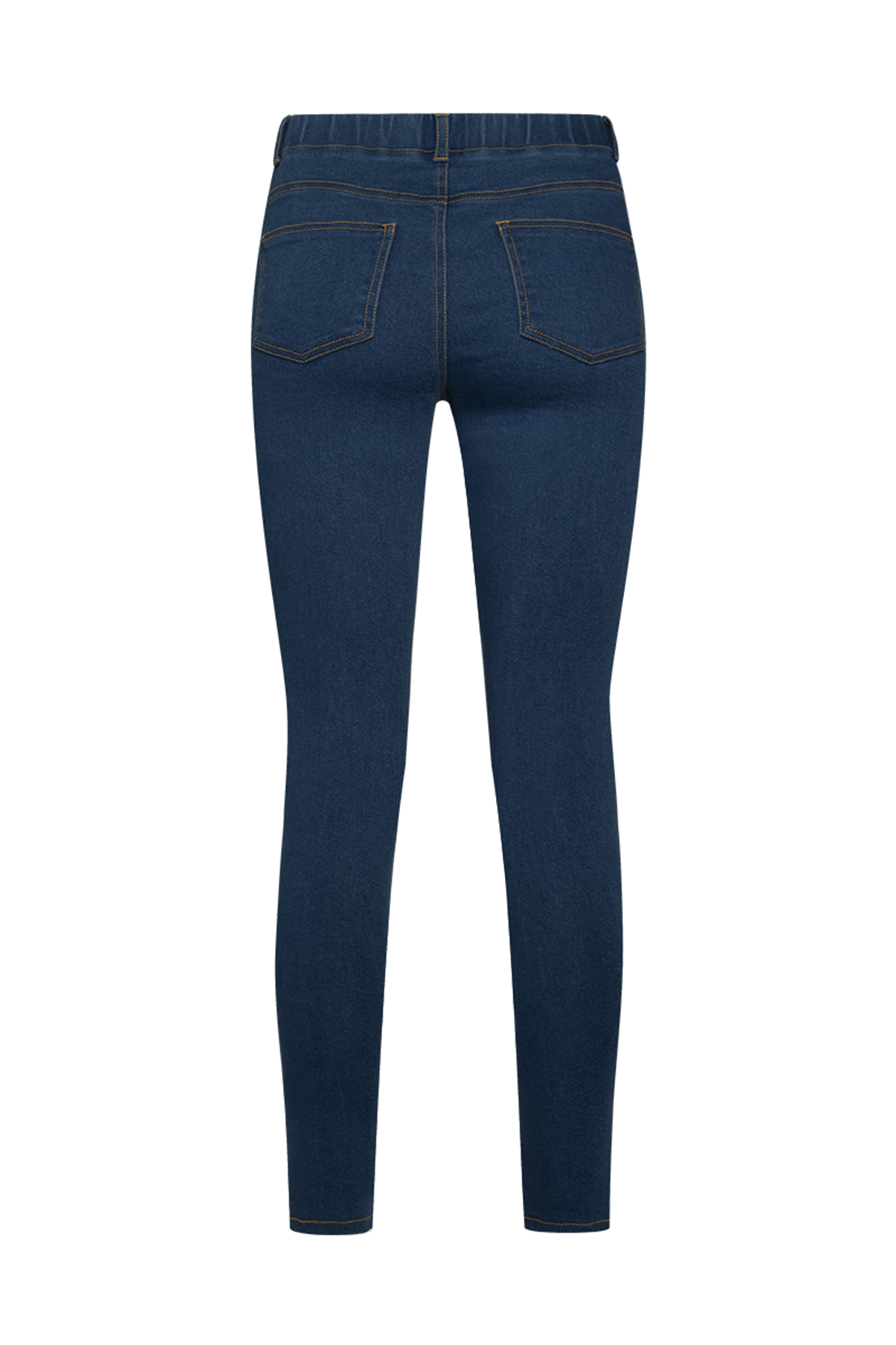 Pull on jegging mid wash-MID BLUE-38