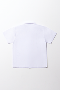 UNISEX SHORT SLEEVE OPEN NECK SHIRT WHITE TOUGHEE-WHITE-XL (3)