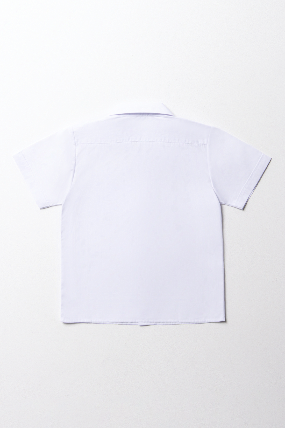 UNISEX SHORT SLEEVE OPEN NECK SHIRT WHITE TOUGHEE-WHITE-XL (3)