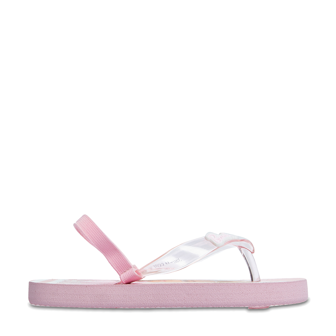 Barbie flip flop-CLEAR-8