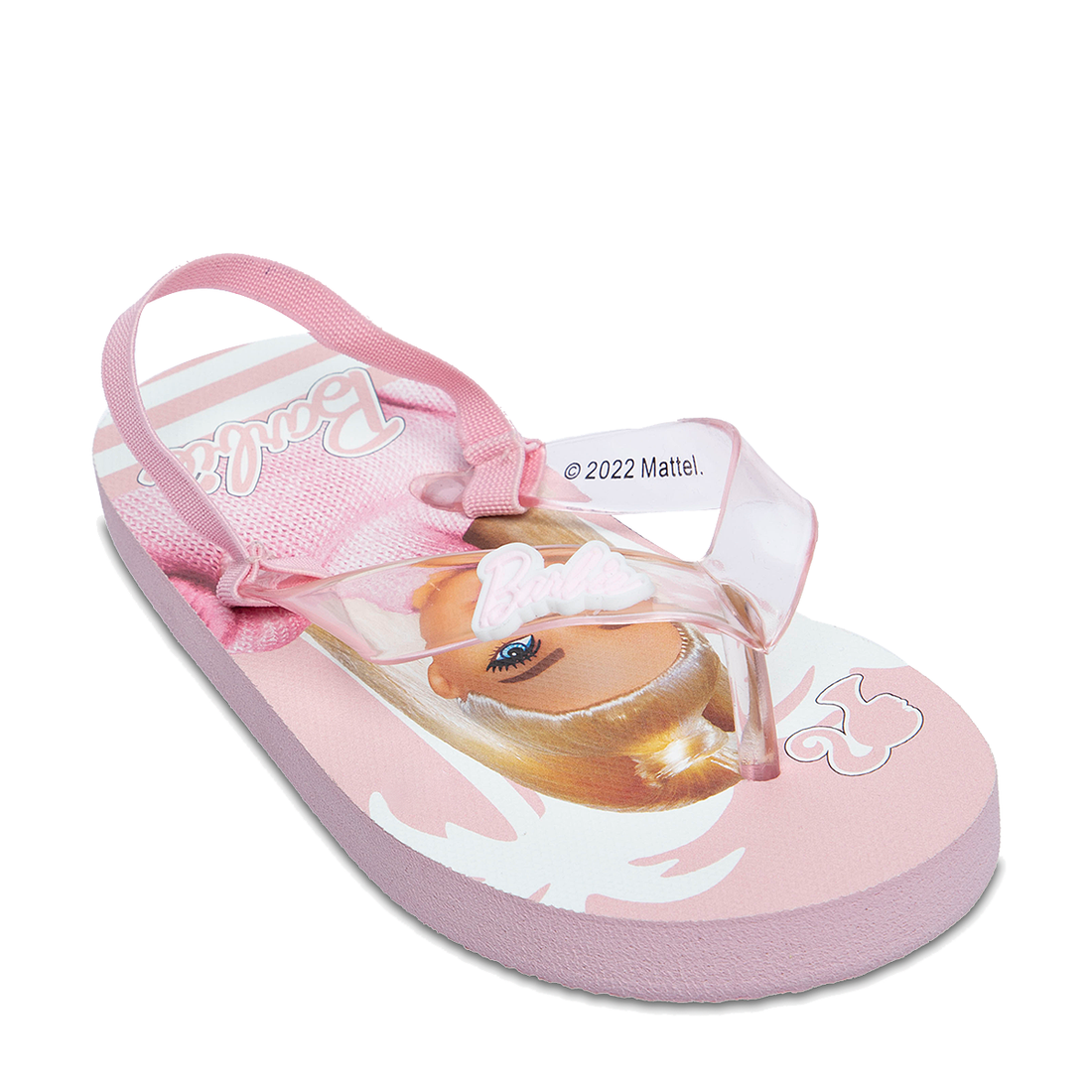 Barbie flip flop-CLEAR-8