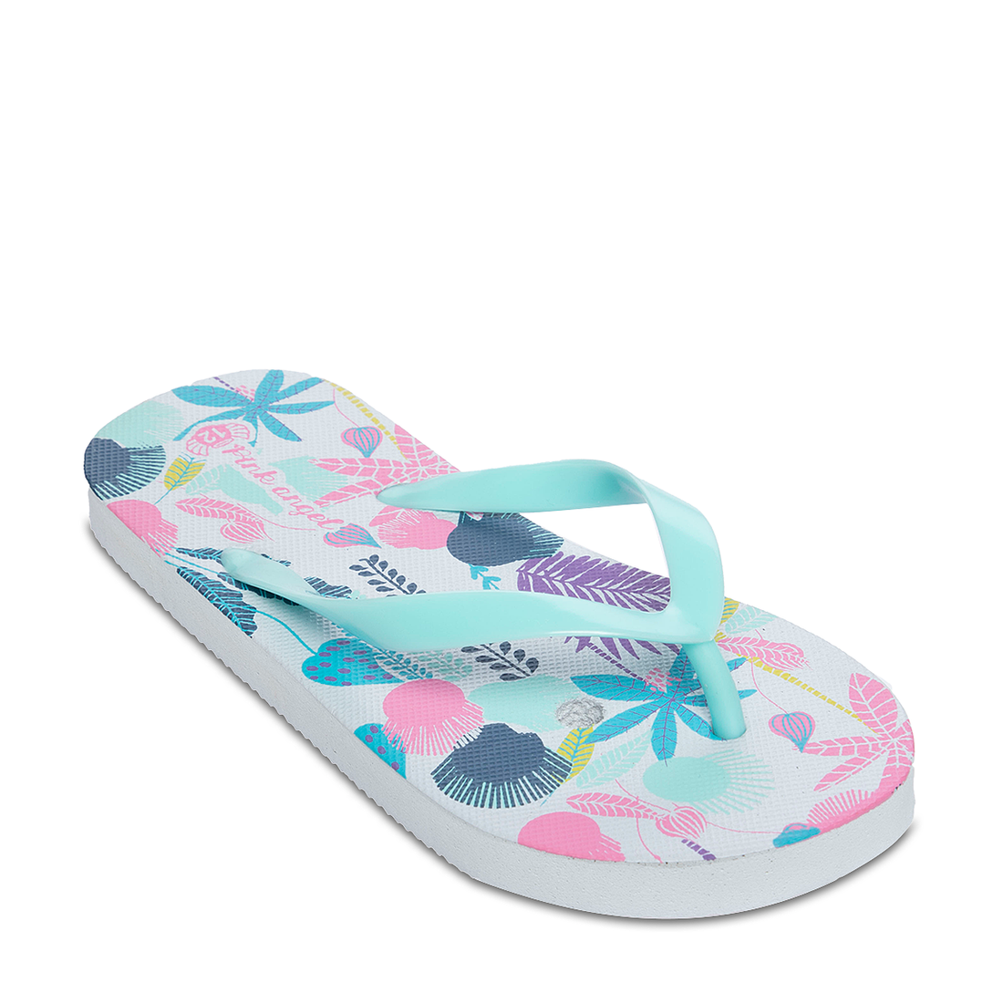 aqua flip flop-LIGHT BLUE-1