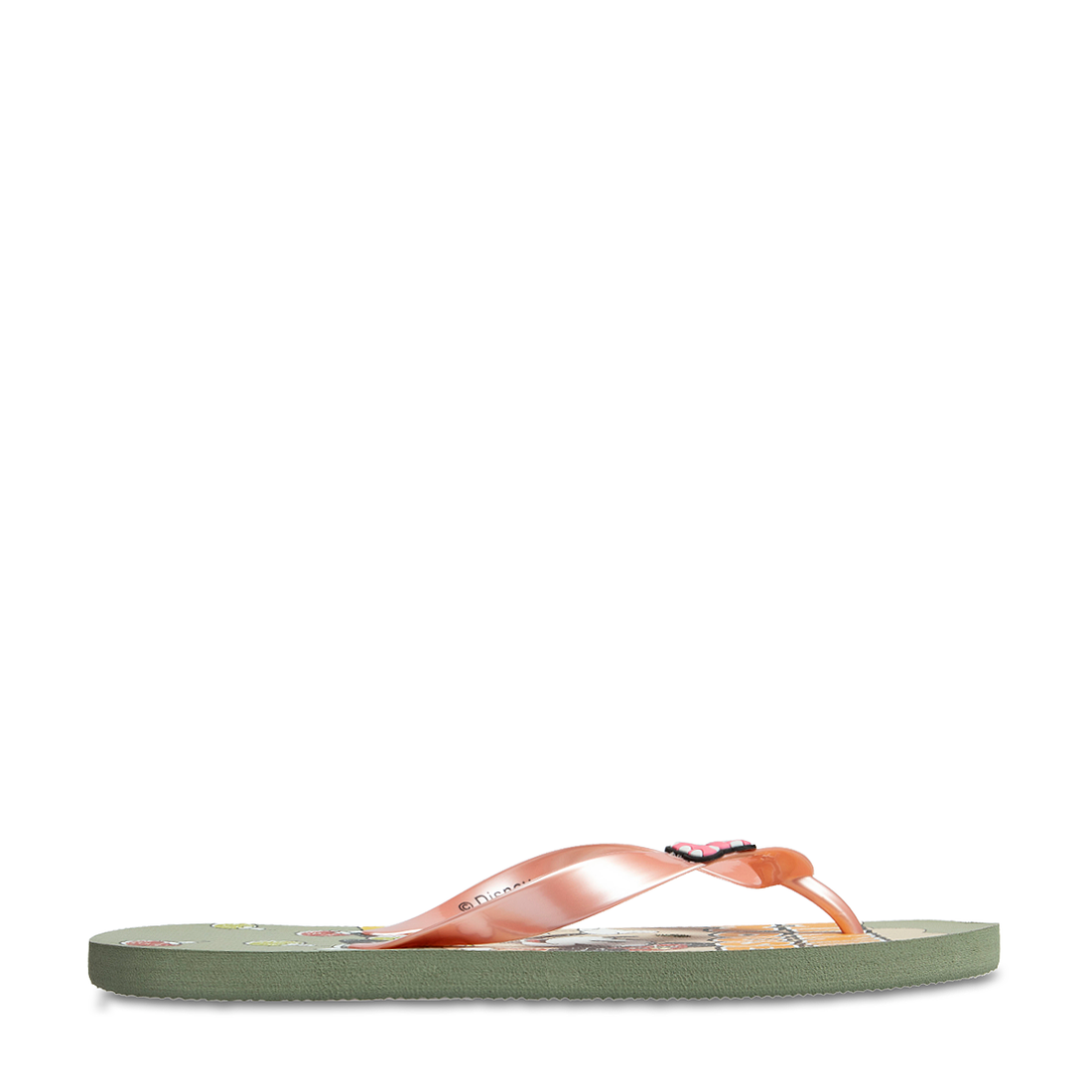 minnie mouse flip flop-CORAL-11