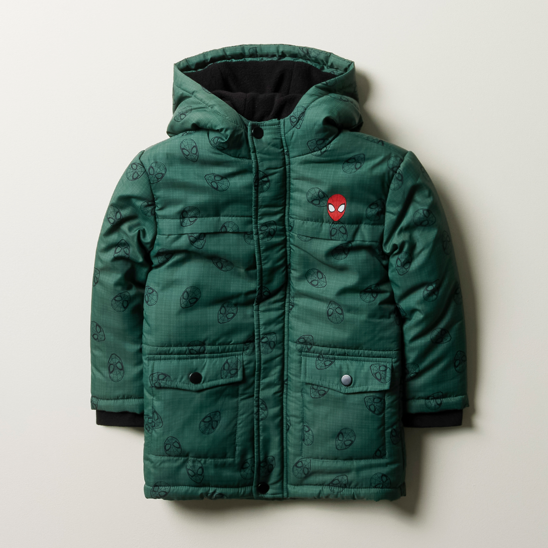 Spiderman puffer parka jacket jade-JADE-4-5 YRS