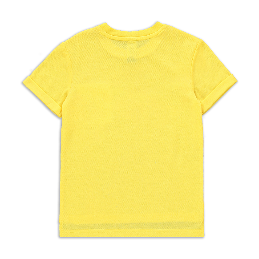 MI Print on pocket t-shirt yellow-YELLOW-2-3 YRS