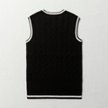 Oversize v neck sleeveless jersey black-BLACK-9-10 YRS (2)