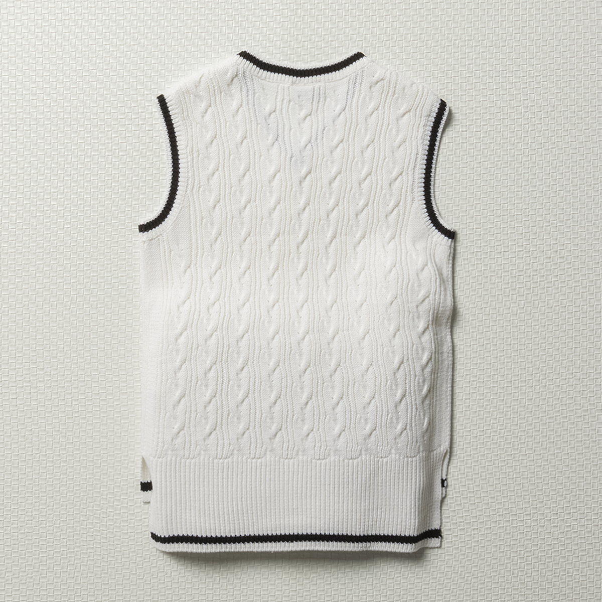 Oversize v neck sleeveless jersey white-WHITE-9-10 YRS (1)