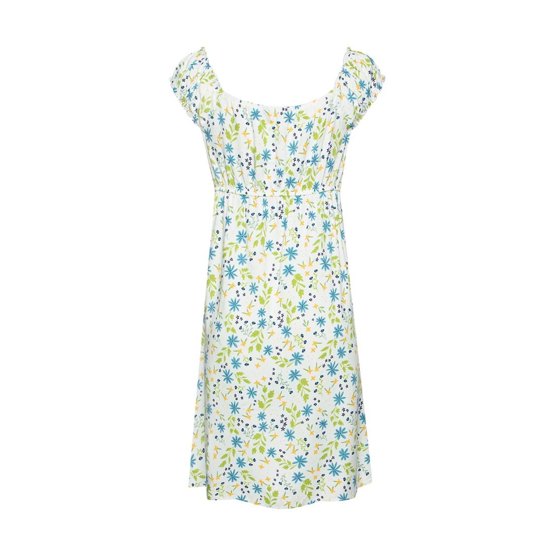 MILK BASED DITSY PRINT MILKMAID DRESS-MILK-36