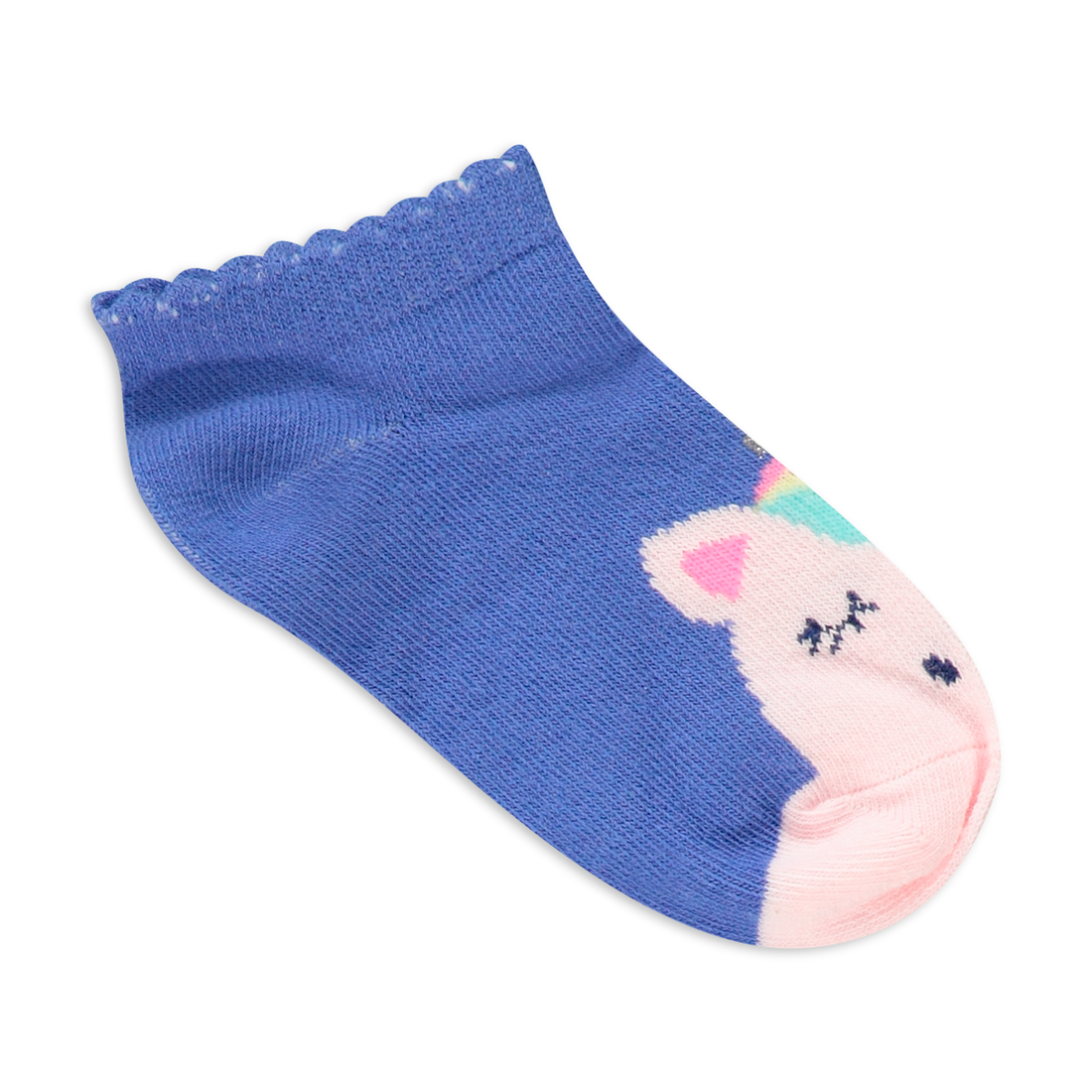 PG 3PK LOWLEG ANIMALS SOCKS-GREY MELANGE-9-12