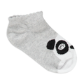 PG 3PK LOWLEG ANIMALS SOCKS-GREY MELANGE-9-12 (2)